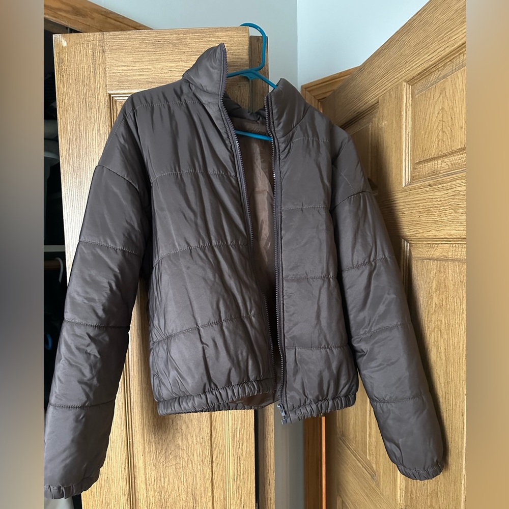 Brown Puffer Coat